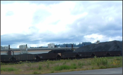 coal_trainLongviewJune2011 Train unloading coal at Millennium terminal in June 2011